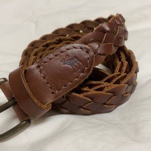 abercrombie kids girls brown belt